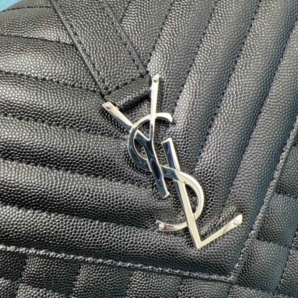 Yves Saint Laurent Large Envelope Two-way Bag - Picture 6 of 9